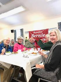 Sen. Bernie Sanders office hosted a series of free holiday dinners for seniors throughout Vermont in December 2016. In all, nearly 1,000 Vermonters attended the dinners in Barre, Brattleboro, Bennington, Burlington, Rutland and St. Johnsbury. (Rutland meal)